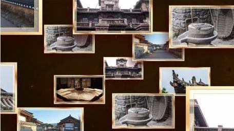 历史图片汇聚标题片头AE模板