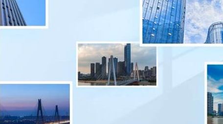 简洁汇聚光影文字展示AE模板