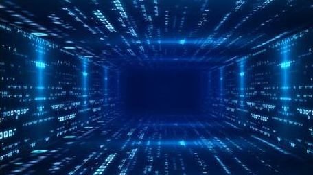 数据穿梭背景视频AE模板