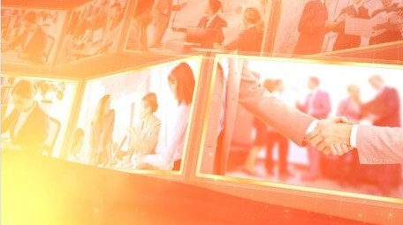 党政多图文照片展示AE模板