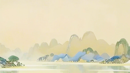 古典卷轴标题片头AE模板