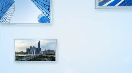 清新图片汇聚标题展示AE模板