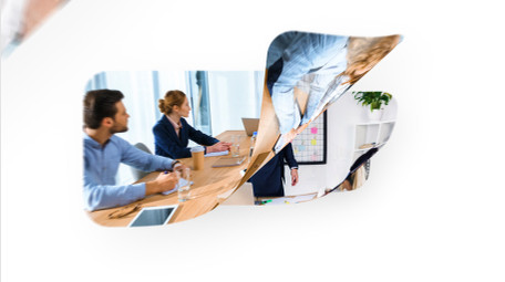 4K翻页效果logo演绎AE模板