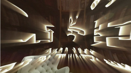 简洁大气复古光影访谈片头AE模板