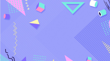 卡通梦幻图形背景视频AE模板