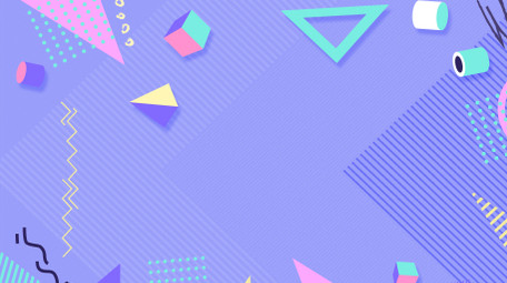 卡通梦幻图形背景视频AE模板