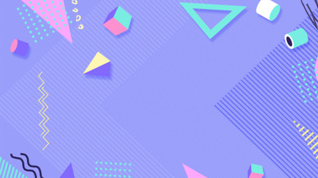 卡通梦幻图形背景视频AE模板