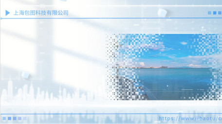 立体明亮玻璃效果图文展示AE模板