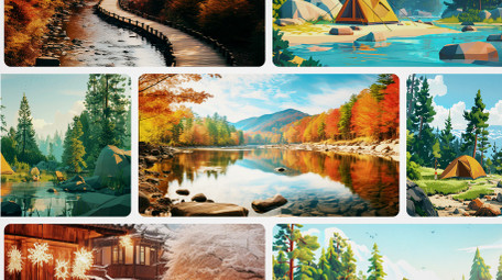 卡点分屏创意图文快闪AE模板