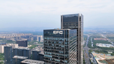 杭州地标EFC欧美金融广场4K航拍