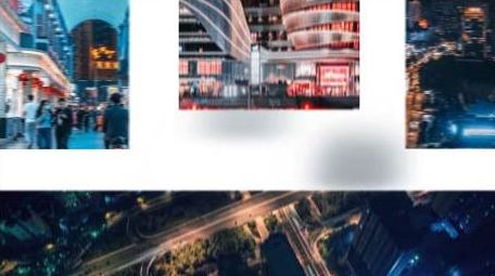 创意城市宣传混剪图文展示AE模板