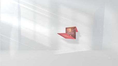 党政活动折纸效果图文展示AE模板