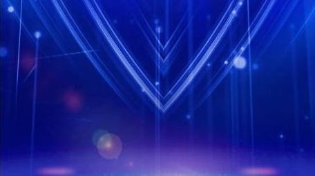 蓝色科技年会光线背景视频