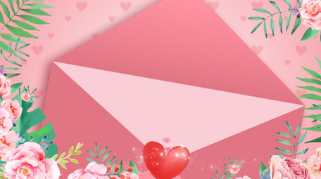 唯美七夕情人节告白信AE模板