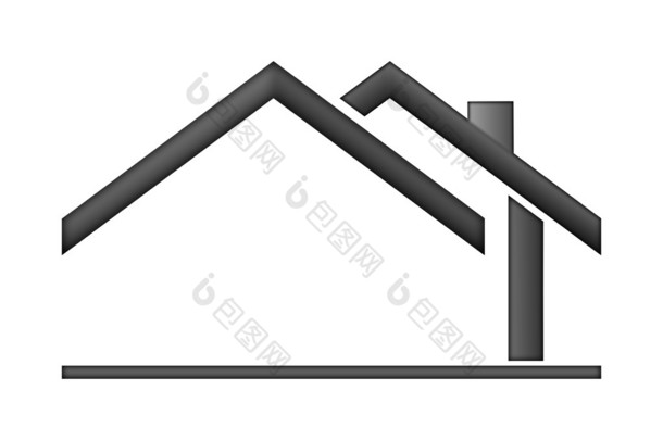 房子标志 <strong>logo</strong>