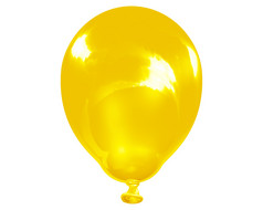 单反光黄色气球