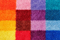 彩色的地毯