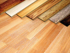 新橡木实木复合地板的木板