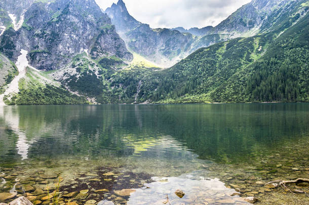 Morskie 开元 Tatra 山翡翠色湖<strong>水景</strong>观