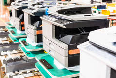 新组装复印机生产线