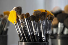 化妆品刷，一种电影和戏剧化妆艺术家的工作工具