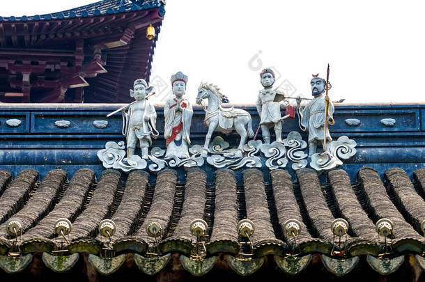 苏州汉山寺经藏品楼顶部向西的旅程