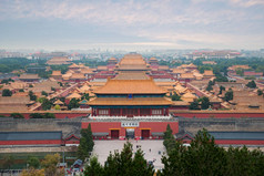 北京故宫早在北京, 中国.