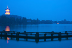 西西湖在杭州，中国