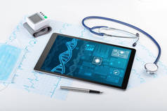 生物科技概念与医疗技术设备