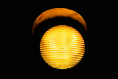 黄色交通灯