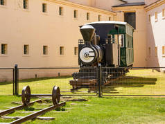 乌斯怀亚博物馆的旧最先火车。