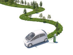 电能量概念的汽车增长绿色路径.