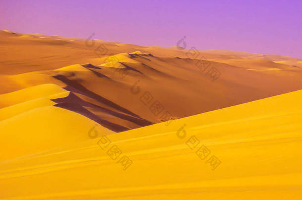 美丽的撒哈拉沙漠图片