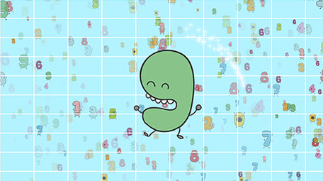 可爱Q版彩色倒计时片头片尾AE模板