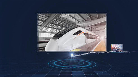 震撼科技图片AE模板