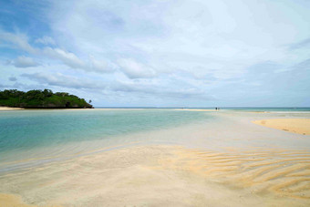 海云斐济酒店沿海风景摄影图