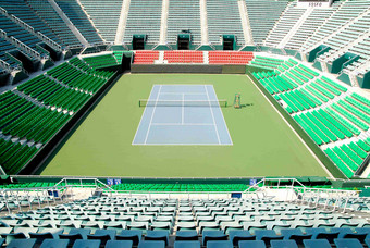 奥运<strong>公园</strong>网球运动体育场观众席摄影图