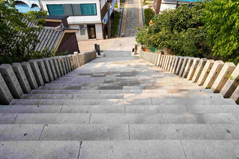 Guryongpo公园楼梯现代