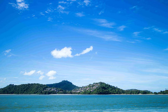 普吉岛波地平线旅游风景摄影图
