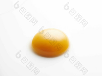 鸡蛋蛋黄室内食物额特写摄影图