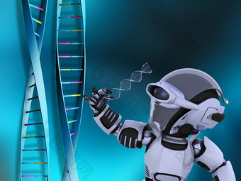 机器人与DNA链
