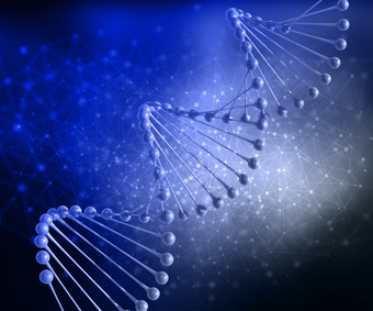 3d医疗背景与DNA链11