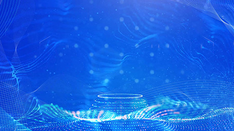 简约大气蓝色创新中国科技峰会背景