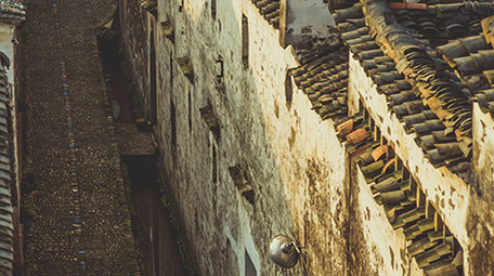 乡村古风光影延时高清实拍视频