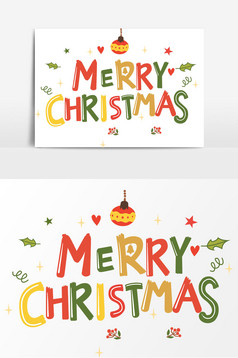 Merry Christmas艺术字,merry christmas手抄报 merry christmas艺术字图片