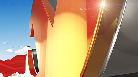 大气震撼党政宣传片头LOGO展示AE模板