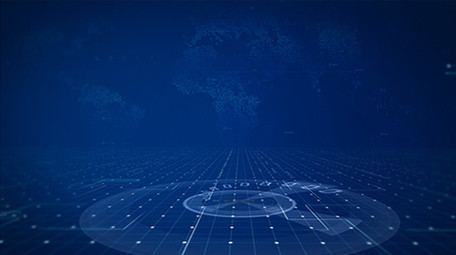 蓝色科技信息图表分类展示AE模板