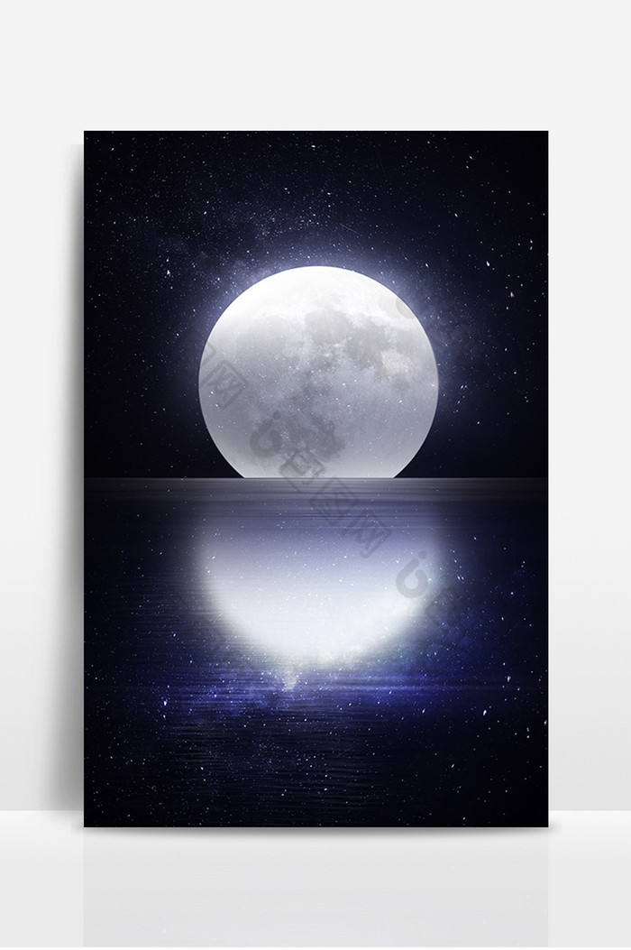 梦幻浪漫人类月球日月球图片图片