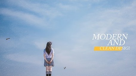 动感创意电子相册PR模板