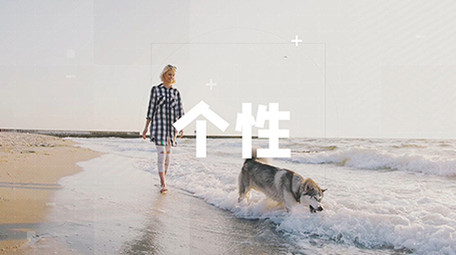 现代风时尚动感图文快闪PR模板